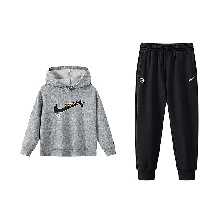 Детский спортивный комплект Casual Sportswear из 2 предметов Nike, Rock Ridge Gray