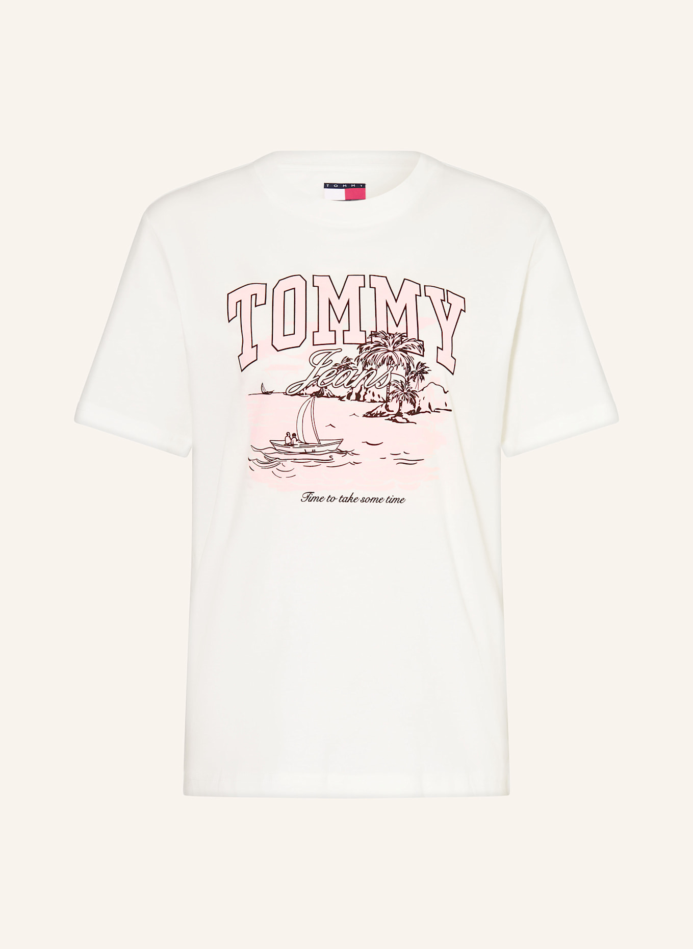 

Футболка Tommy Jeans, мультиколор