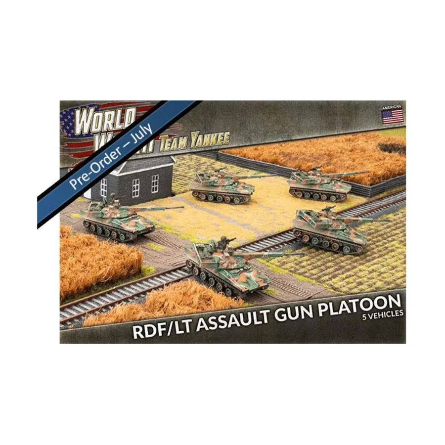 

Взвод штурмовых орудий RDF/LT, Team Yankee - World War III - American Army (1:100)