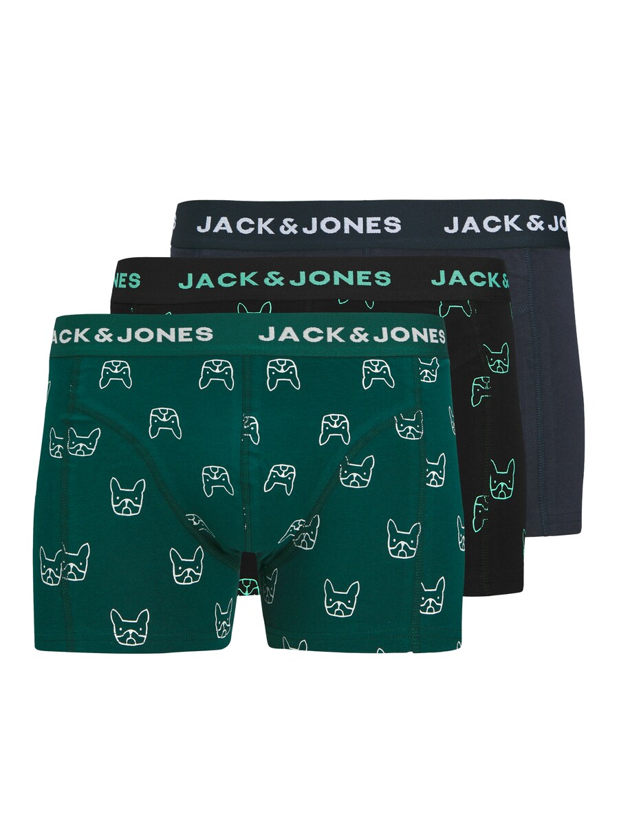 

Боксеры JACK & JONES JACDENIM DOG, цвет Navy/Dark green/Black
