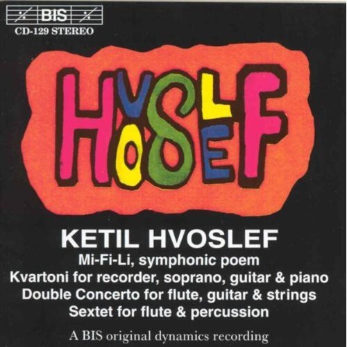 

CD диск Hvoslef / Rpo: Mi-Fi-Li Symphonic Poem / Kvartoni