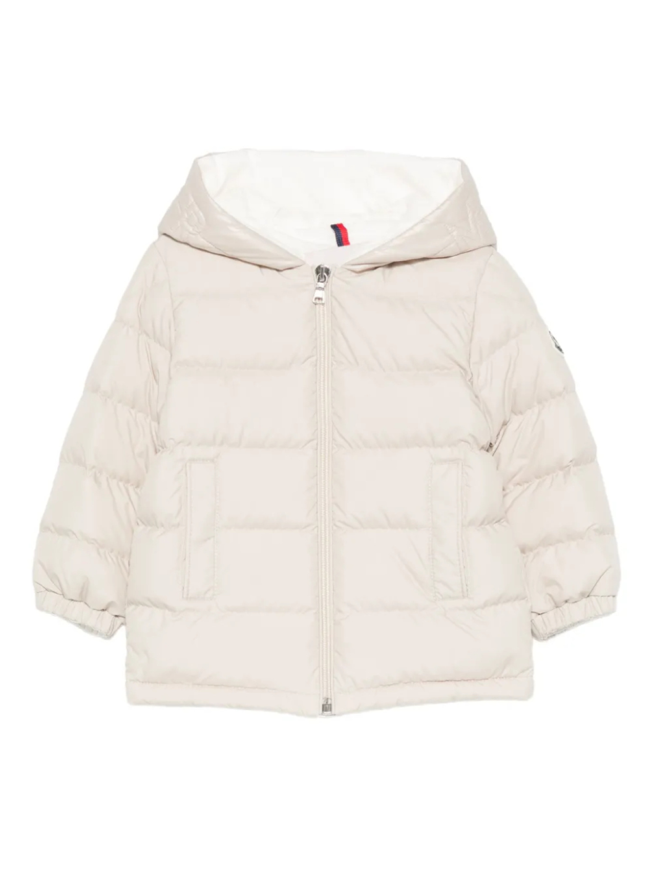 

Moncler Enfant Najan стеганая куртка с капюшоном, нейтральный