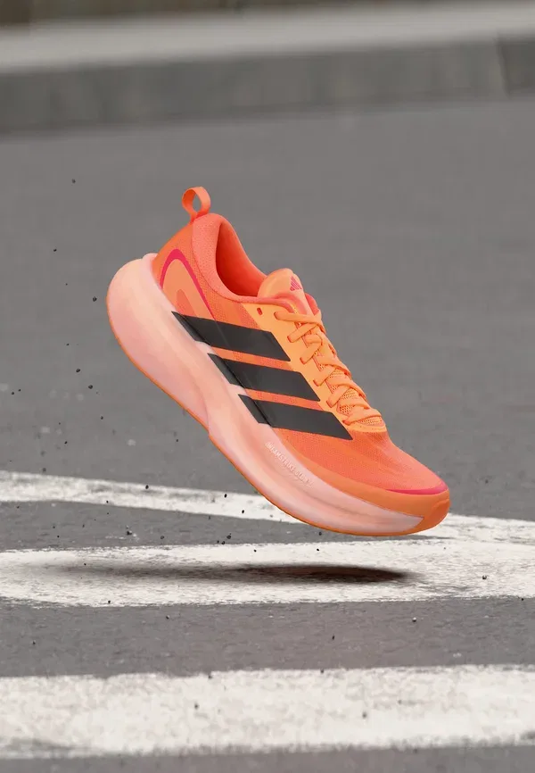 Кроссовки для бега по шоссе Adidas Performance Supernova Glide M, оранжевый/серебристый металлик/ярко-красный