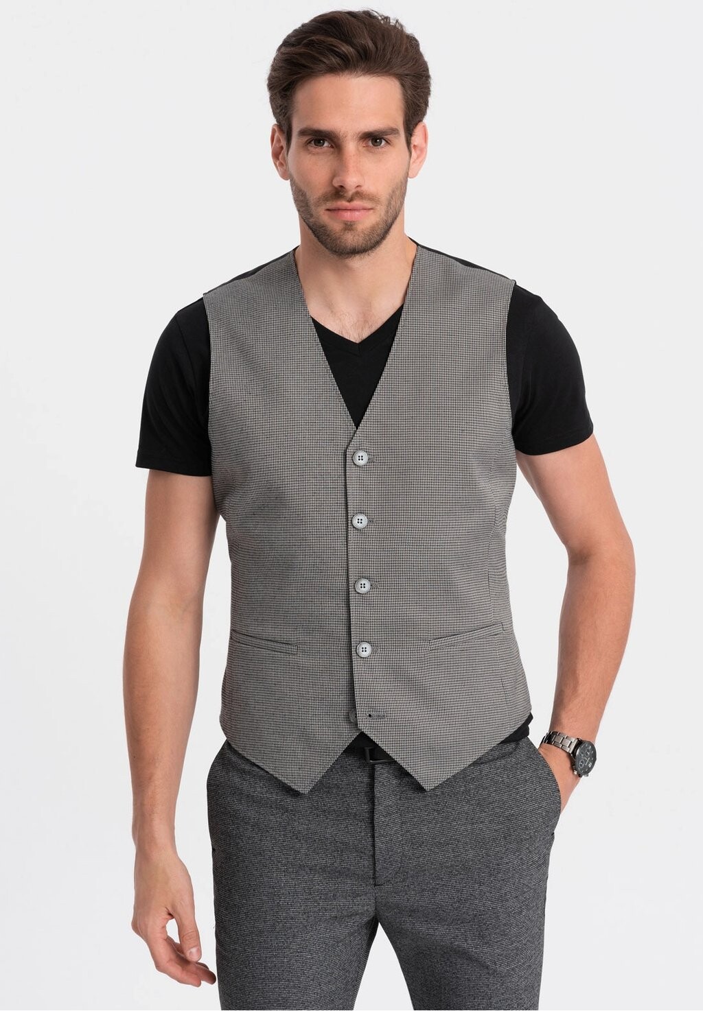 

Костюмный жилет CASUAL Ombre, цвет grey