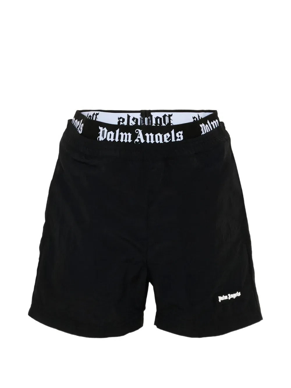 Плавки с логотипом на поясе Palm Angels Kids, черный