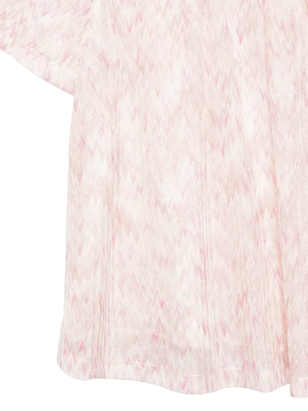 Топ с зигзагообразным узором Missoni Kids, белый — фото 3