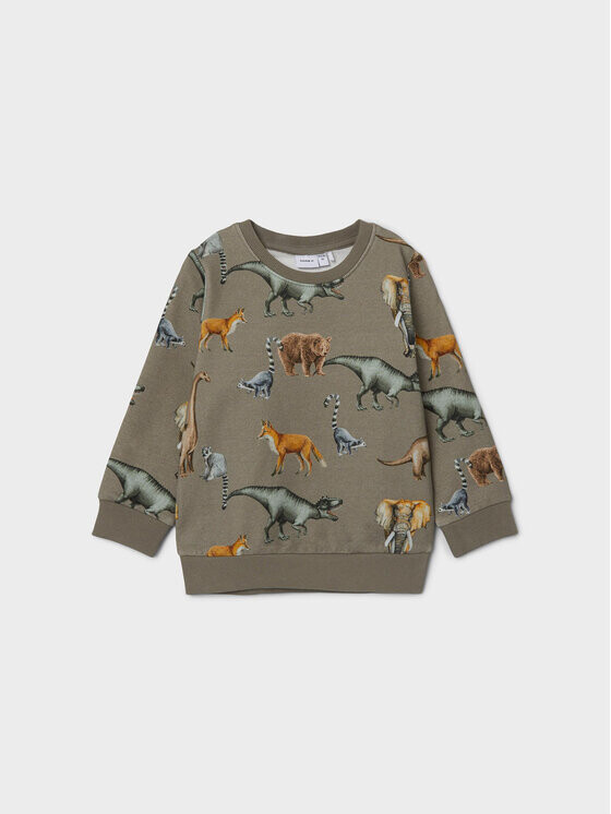 

Толстовка обычного кроя Name It, зеленый