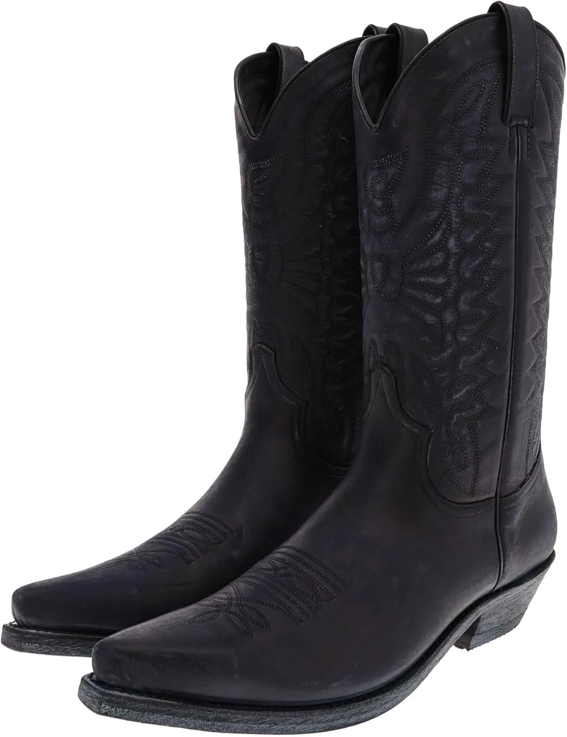 FB Fashion Boots Унисекс Ковбойские ботинки Arlo Вестерн Ботинки Кожаные ботинки Черные