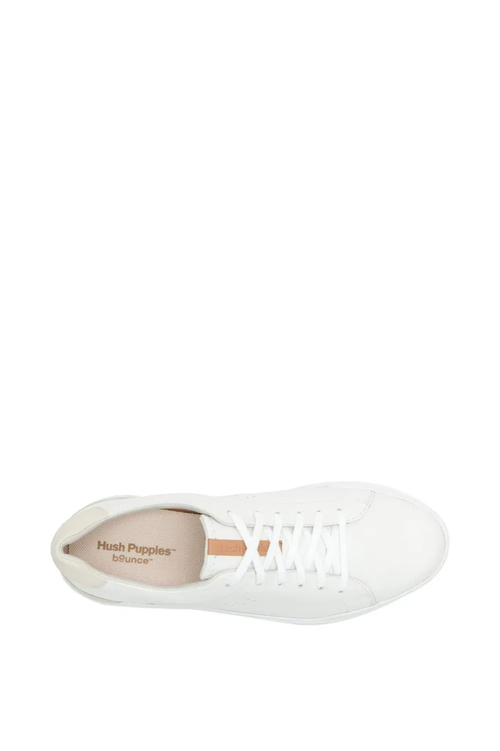 Кроссовки Hush Puppies Wes Trainer, белый — фото 4