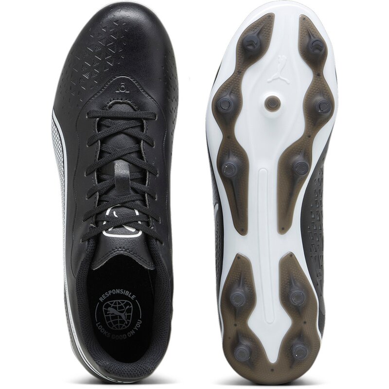 Футбольные бутсы для лужайки King Match FG/AG Puma, черный — фото 2