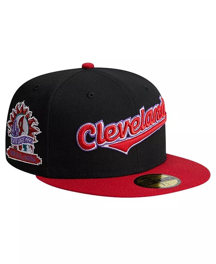

Мужская черная кепка Cleveland Indians Cooperstown Collection Retro Spring Training 59FIFTY New Era, черный