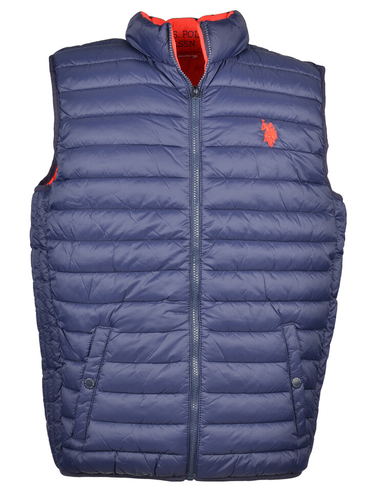 

Утепленный жилет U.S. Polo Assn., темно синий