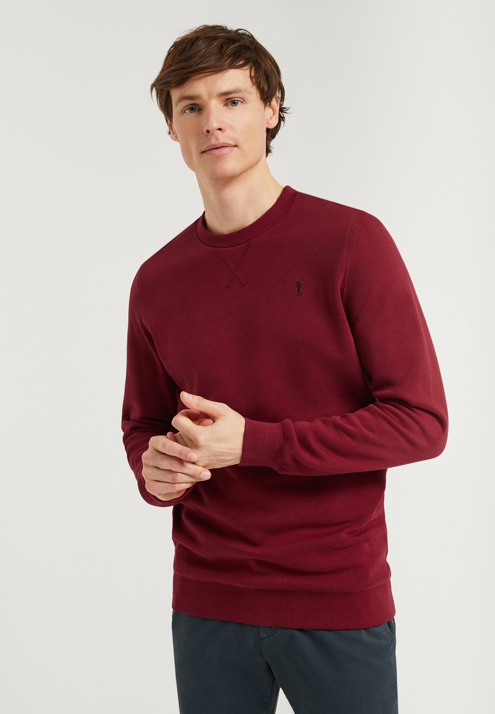 

Толстовка CREWNECK RIGBY GO Polo Club, цвет garnet