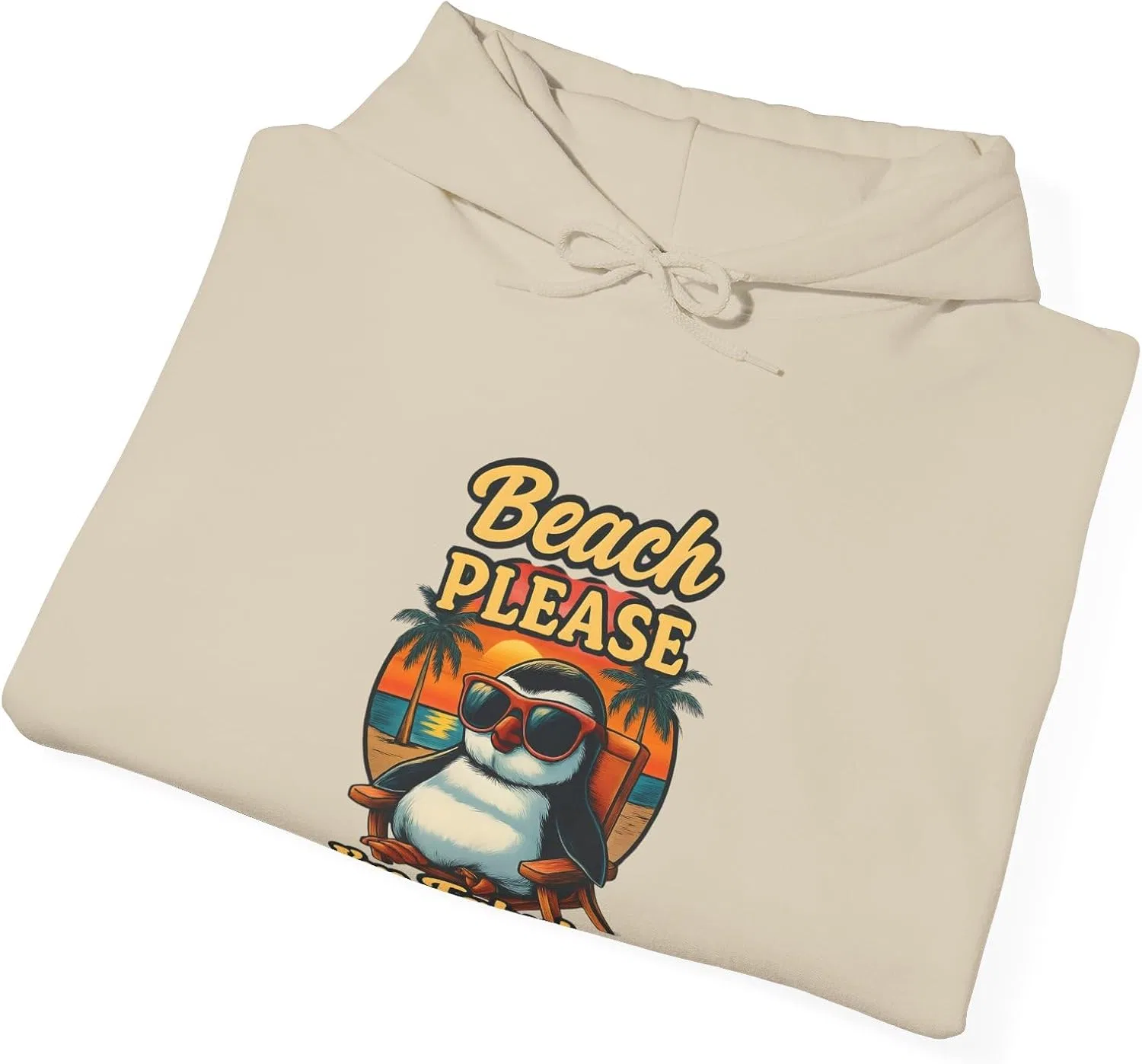 Толстовка унисекс Beach Please I'm Fabulous Heavy Blend™, стильная, летняя, отличный подарок для него/нее, для любителей пляжа — фото 4