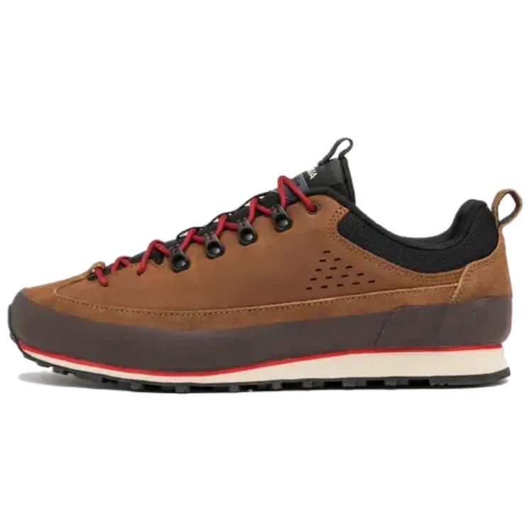 

DECATHLON Нескользящие износостойкие низкие походные ботинки мужские коричневые