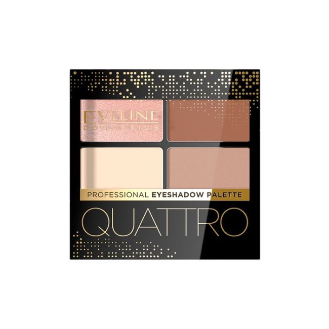 

Палитра теней для век Quattro Eveline, цвет 05, 4 x 0,8 гр