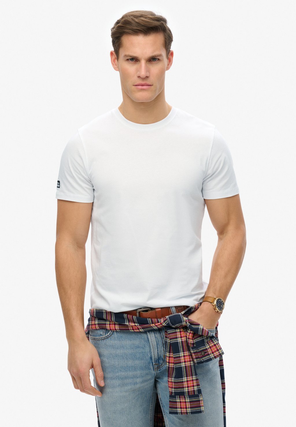 

Базовая футболка CITY Superdry, деним