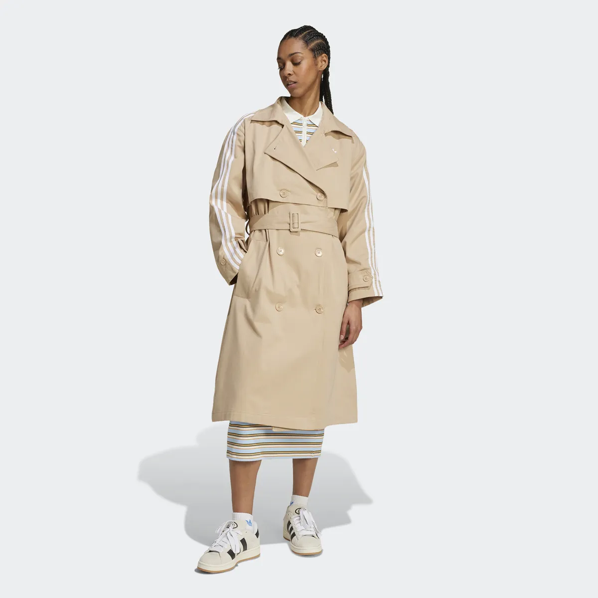 

Куртка Adidas Originals для активного отдыха "TCOAT TWILL", бежевый