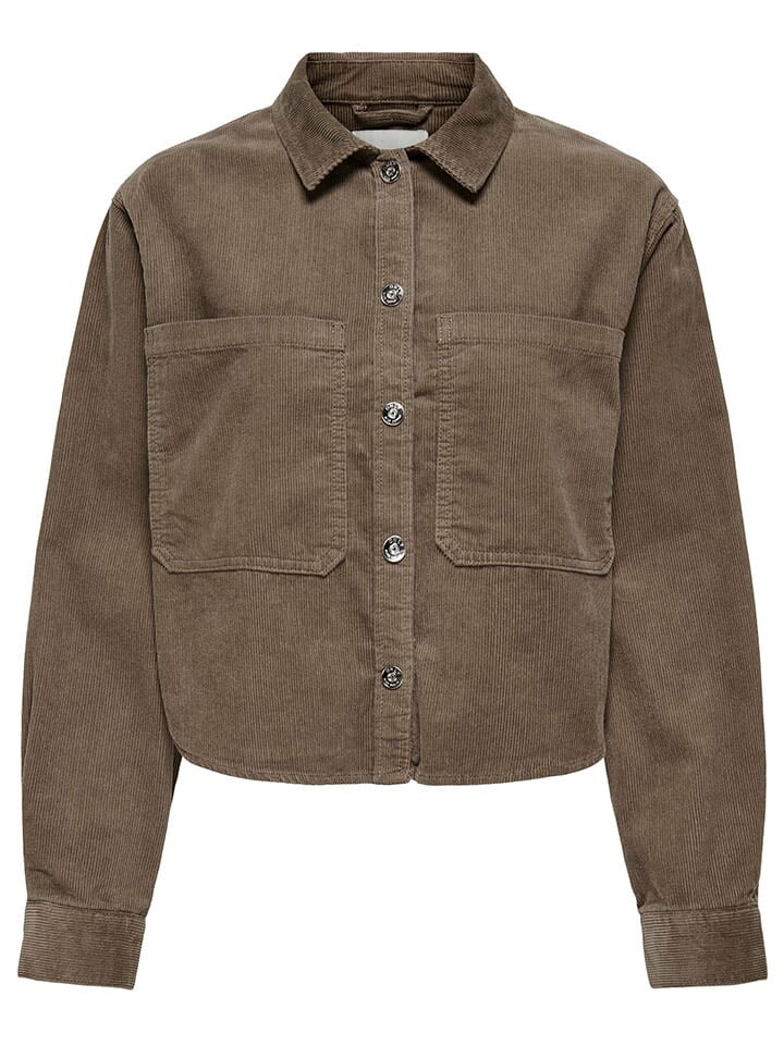 

Куртка ONLY Cordjacke, коричневый
