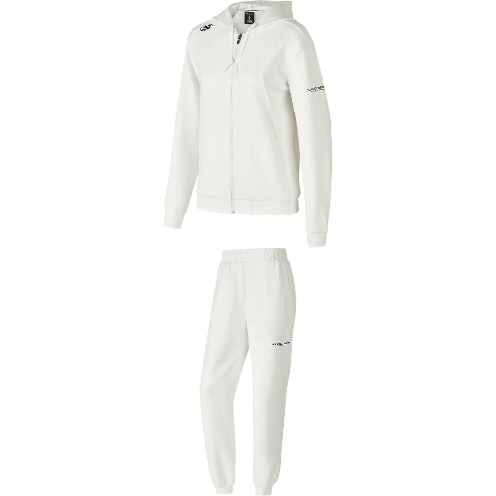 

Базовый спортивный комплект повседневный женский зефирно-белый Skechers, Marshmallow White/0074