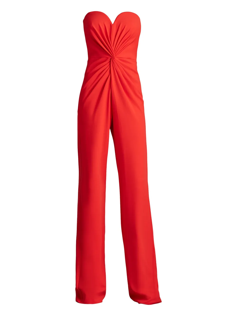 

Комбинезон без бретелей Tadashi Shoji, красный