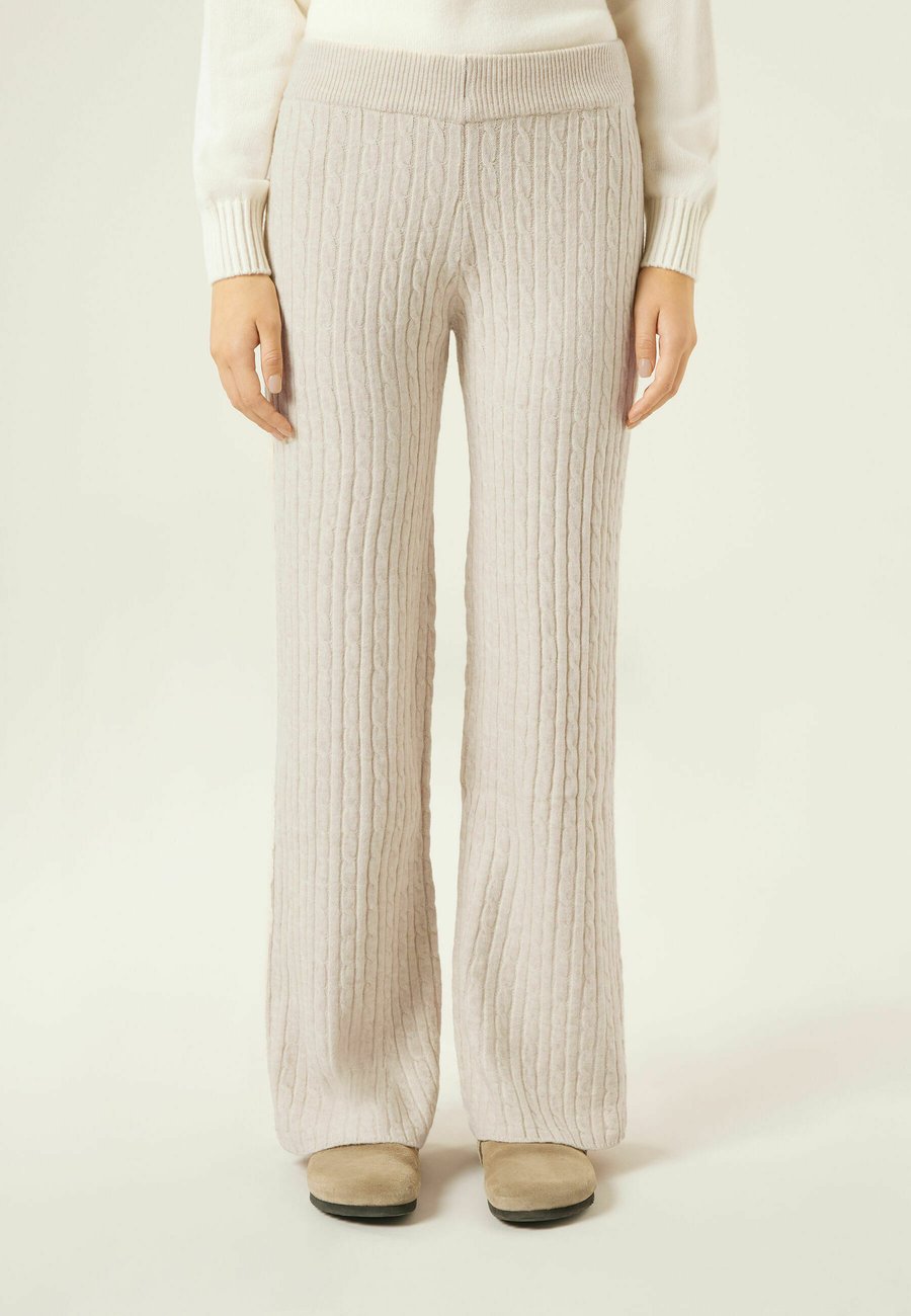 

Брюки Calzedonia BRAIDED PALAZZO, Nude/Mottled Beige