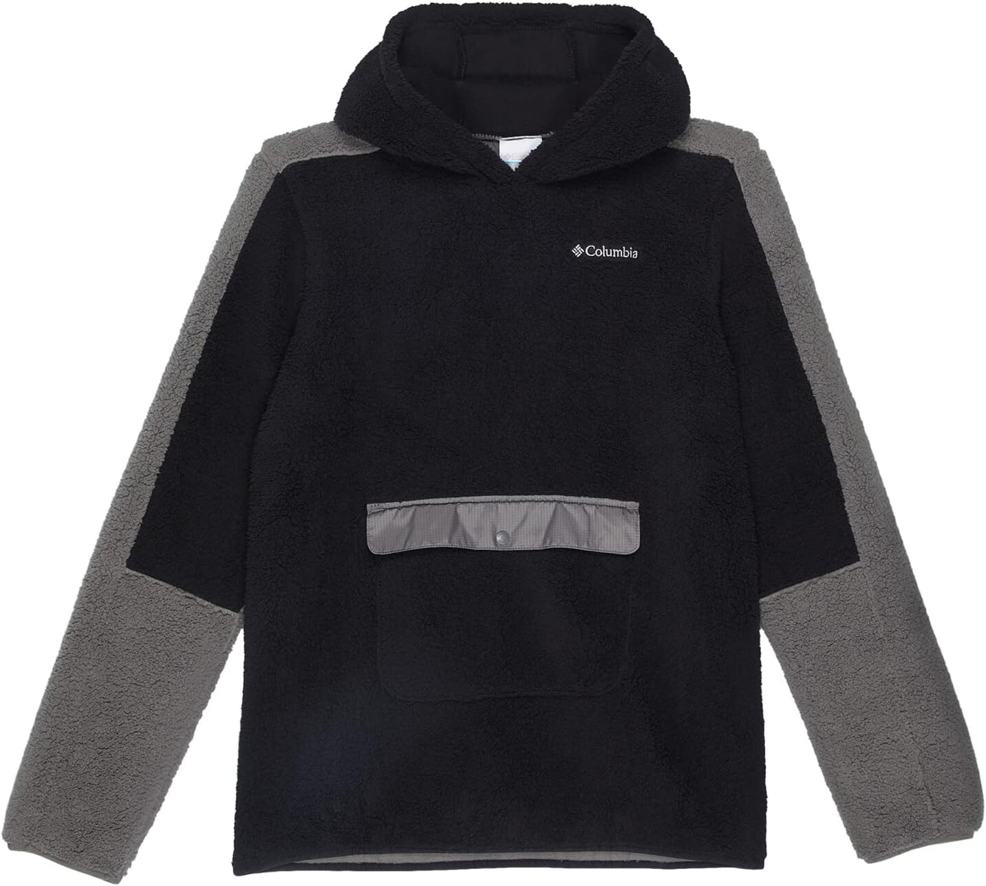 

Худи Columbia Kids Rugged Ridge Sherpa Hoodie, цвет Black/City Grey