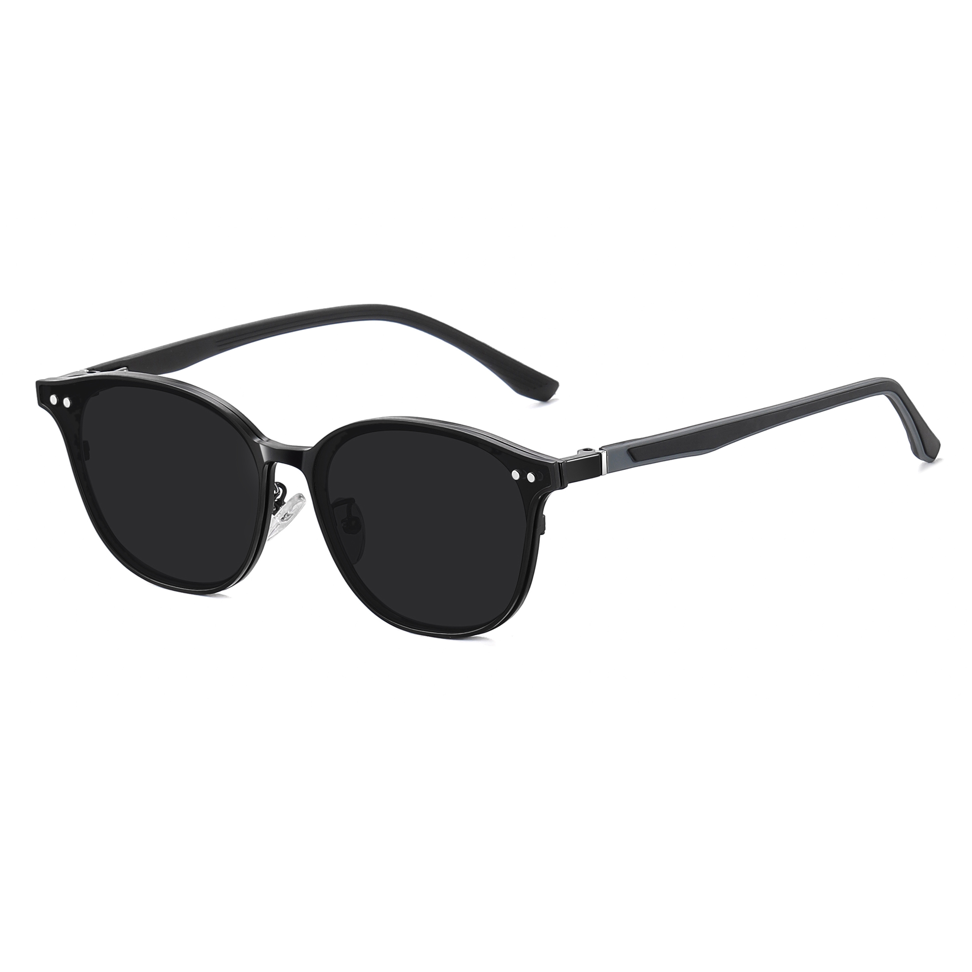 

CYXUS Солнцезащитные очки Unisex, Black Frame with Gray Lens T01