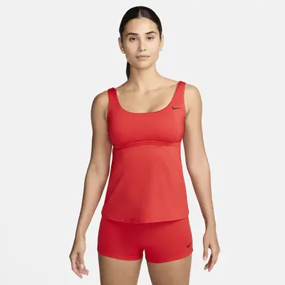 

Топ для плавания Nike Tankini, цвет Light Crimson
