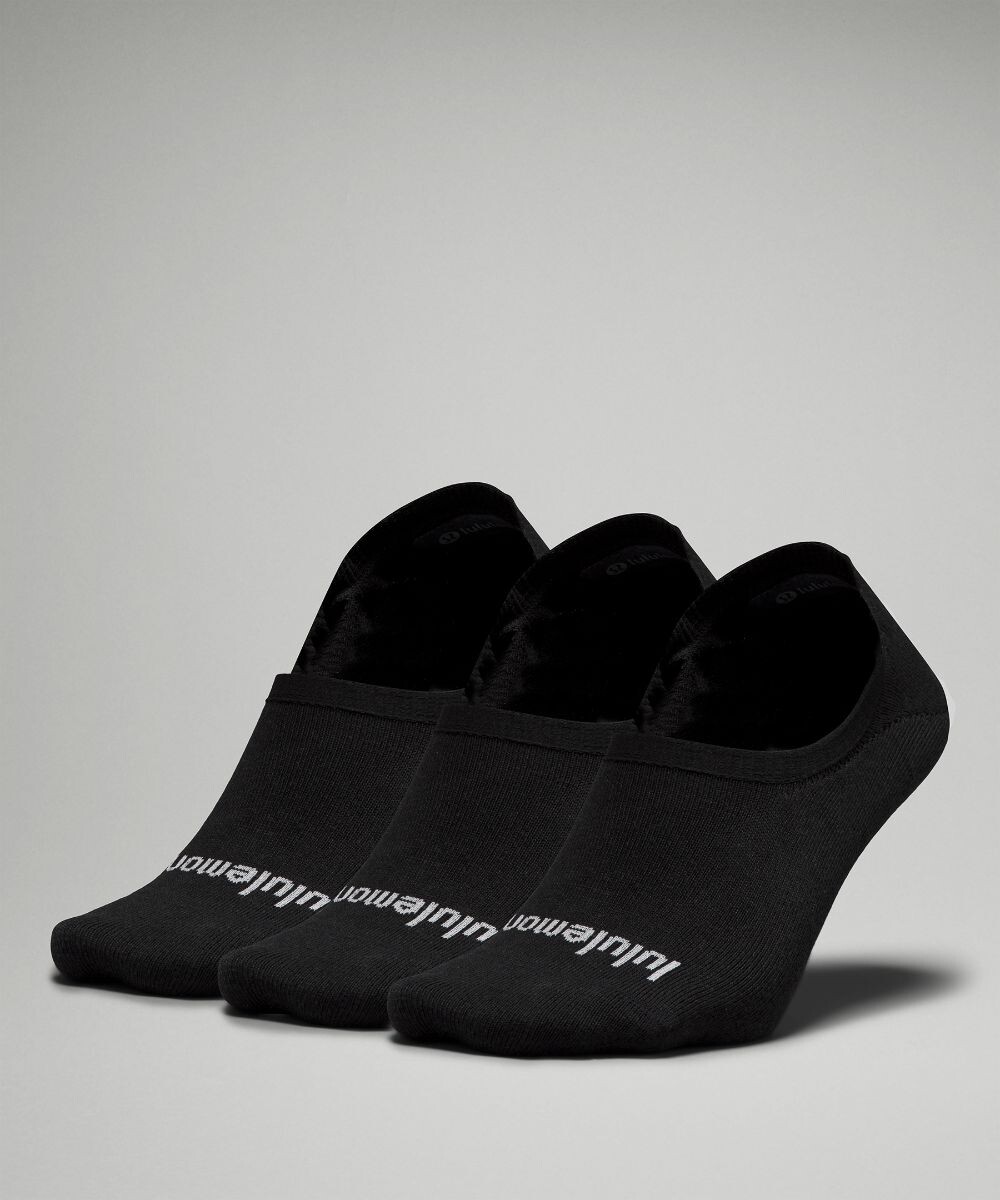 

Мужские носки для неявки на каждый день Stride Comfort 3 шт Lululemon, черный