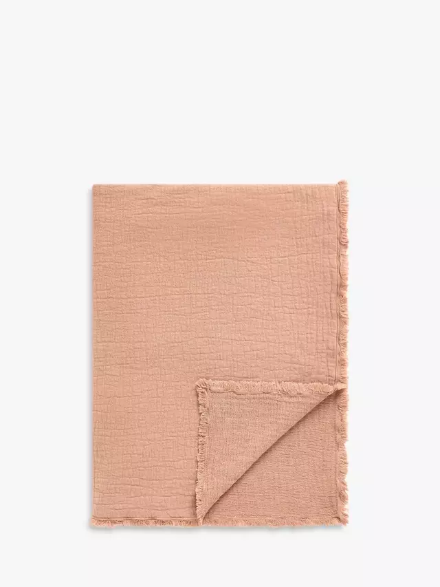 

Покрывало John Lewis Washed Cotton, цвет tuscan/clay