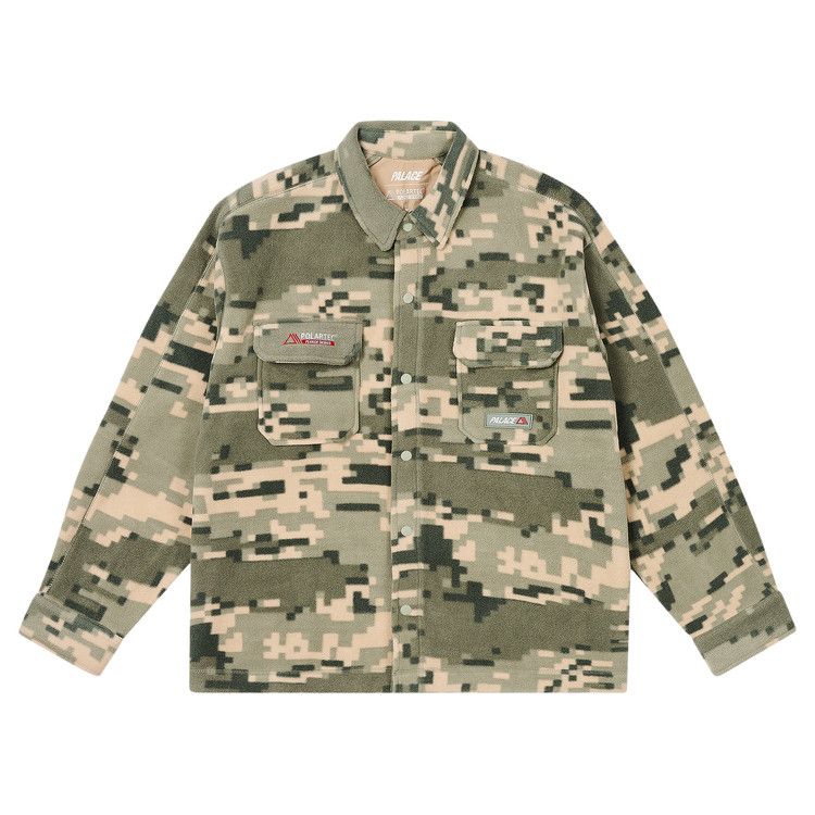 

Рубашка Palace Polartec Overshirt, Tiger Digi Camo