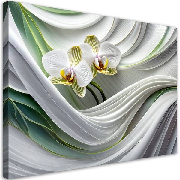 

Картина арт-принт KUNSTLOFT Orchid Elegance, белый