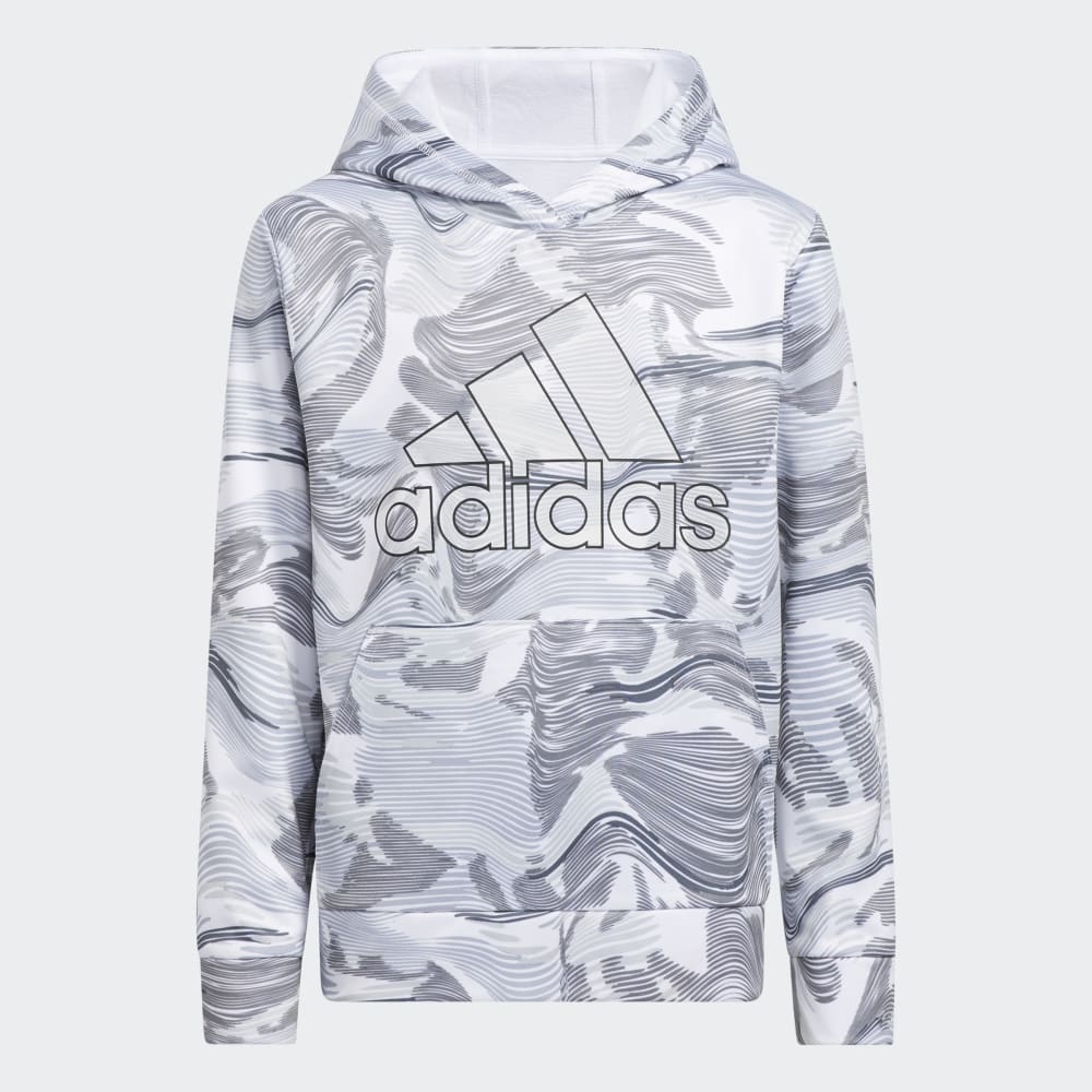 

Спортивное худи Adidas Camo Allover Print Hoodie, белый