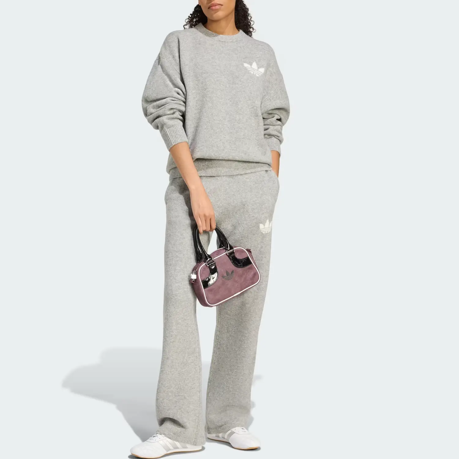 Свитер FW25 Athletic Dept женский Adidas Originals, серый — фото 4