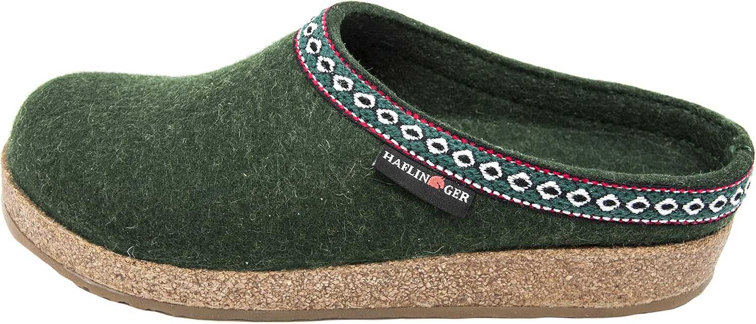 

Войлочные сабо-мюли HAFLINGER GZ унисекс, Spruce