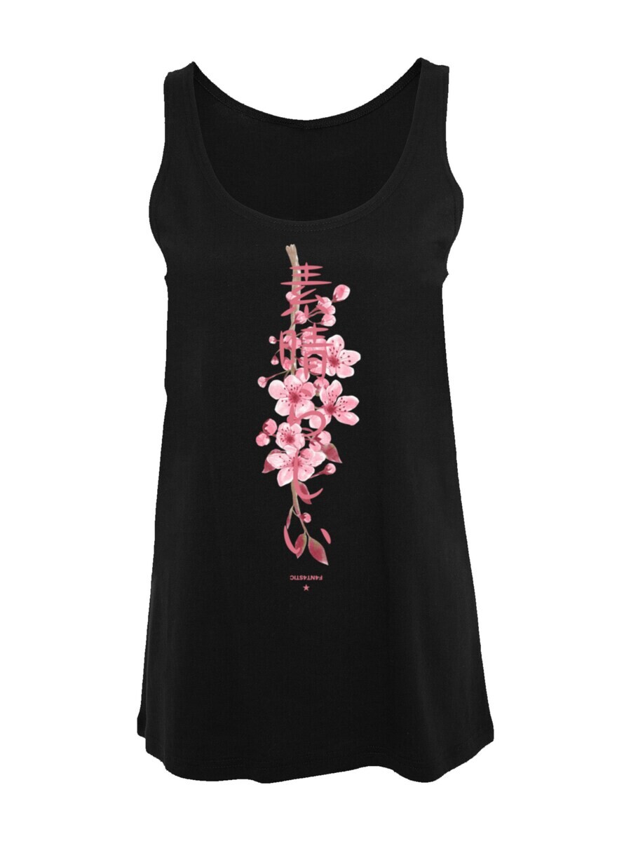 

Топ без рукавов F4NT4STIC Top Cherry Blossom, черный