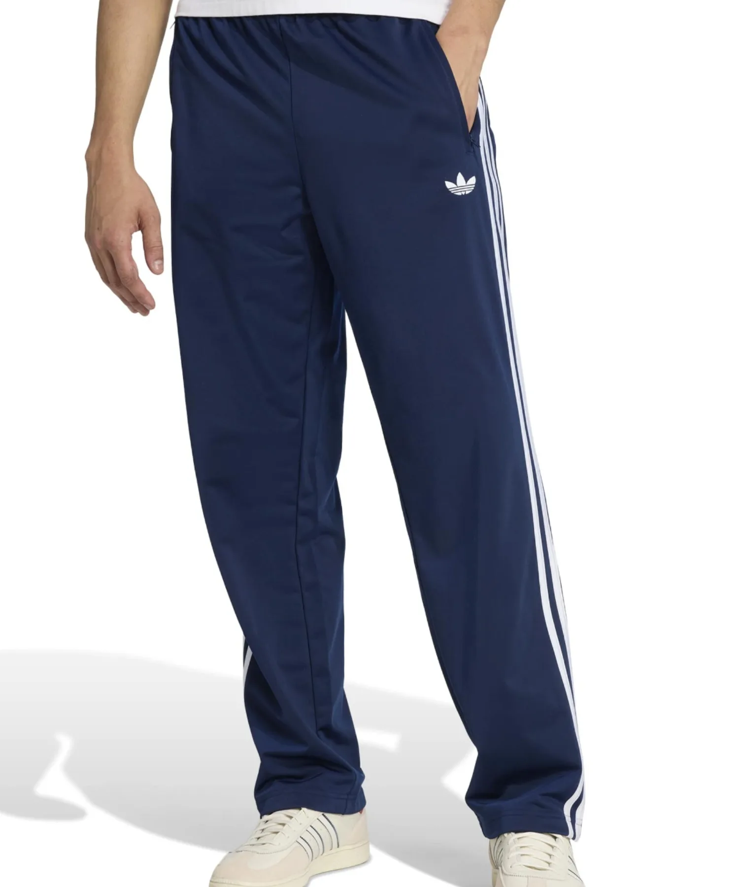Мужские спортивные брюки adidas FIREBIRD TRACK PANTS тёмно-синие — фото 2