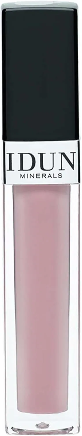 Блеск для губ IDUN Minerals 017 Agnes 5,7 г светло-розовый