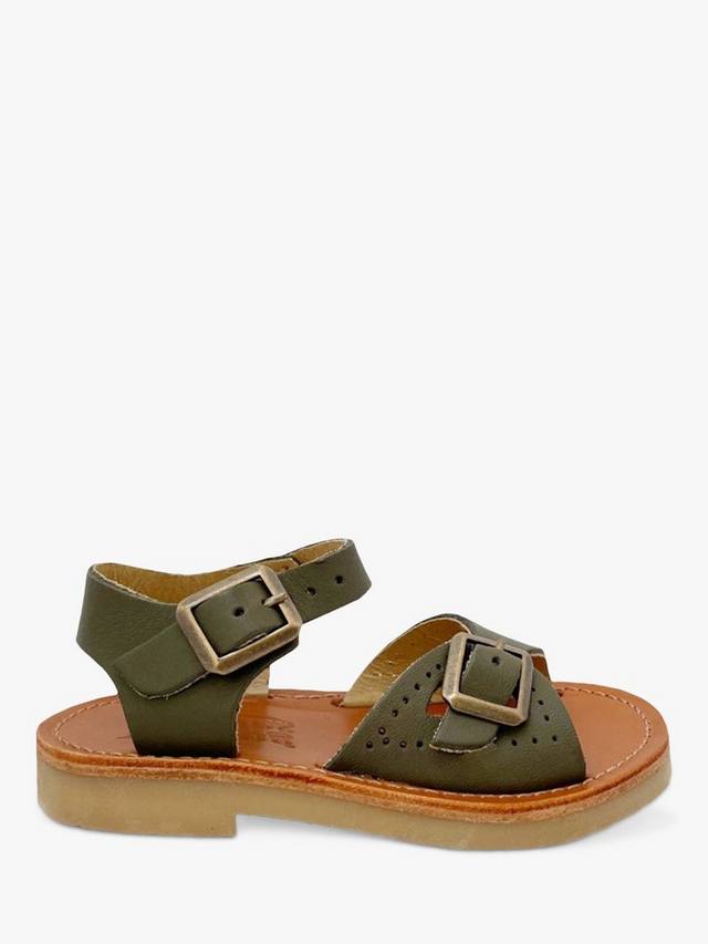 

Детские сандалии Pearl из кожи в двух частях Young Soles, Olive