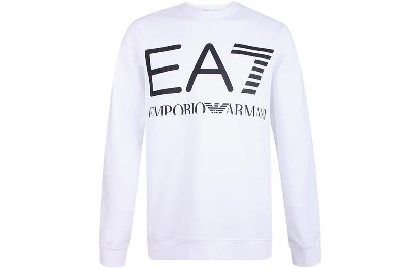 

EMPORIO ARMANI Толстовка мужская белая EA7 SS22