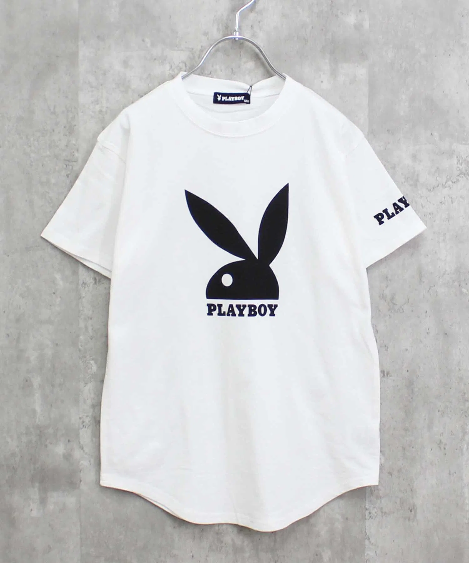 Детская футболка PLAYBOY с логотипом THE CASUAL белая