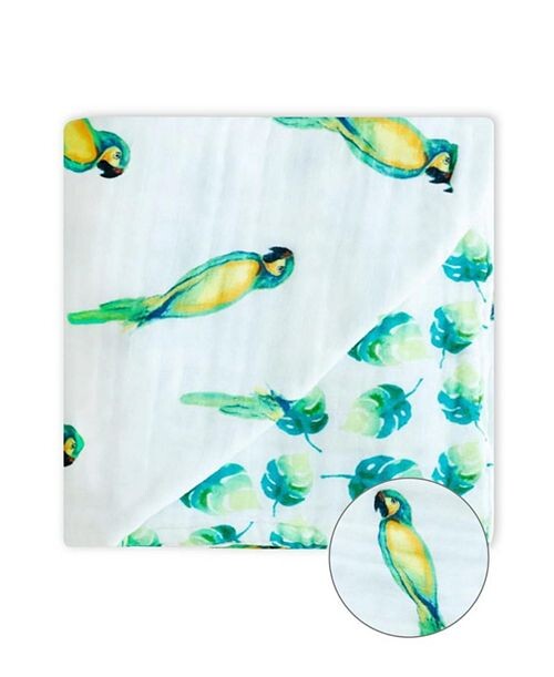 

4-слойное всесезонное уютное одеяло унисекс Malabar Baby, цвет Green