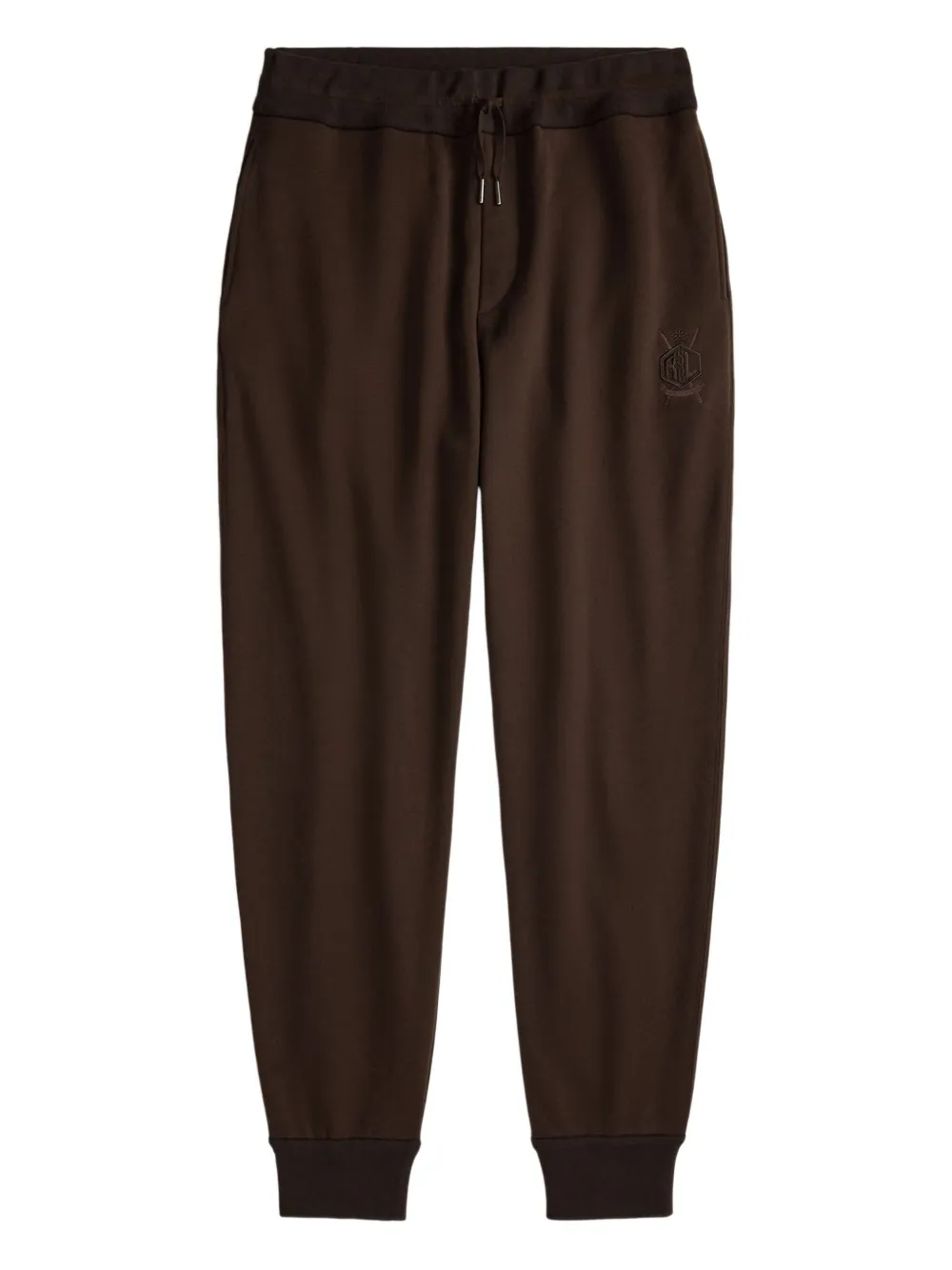 

Спортивные брюки с вышитым логотипом Ralph Lauren Purple Label, коричневый