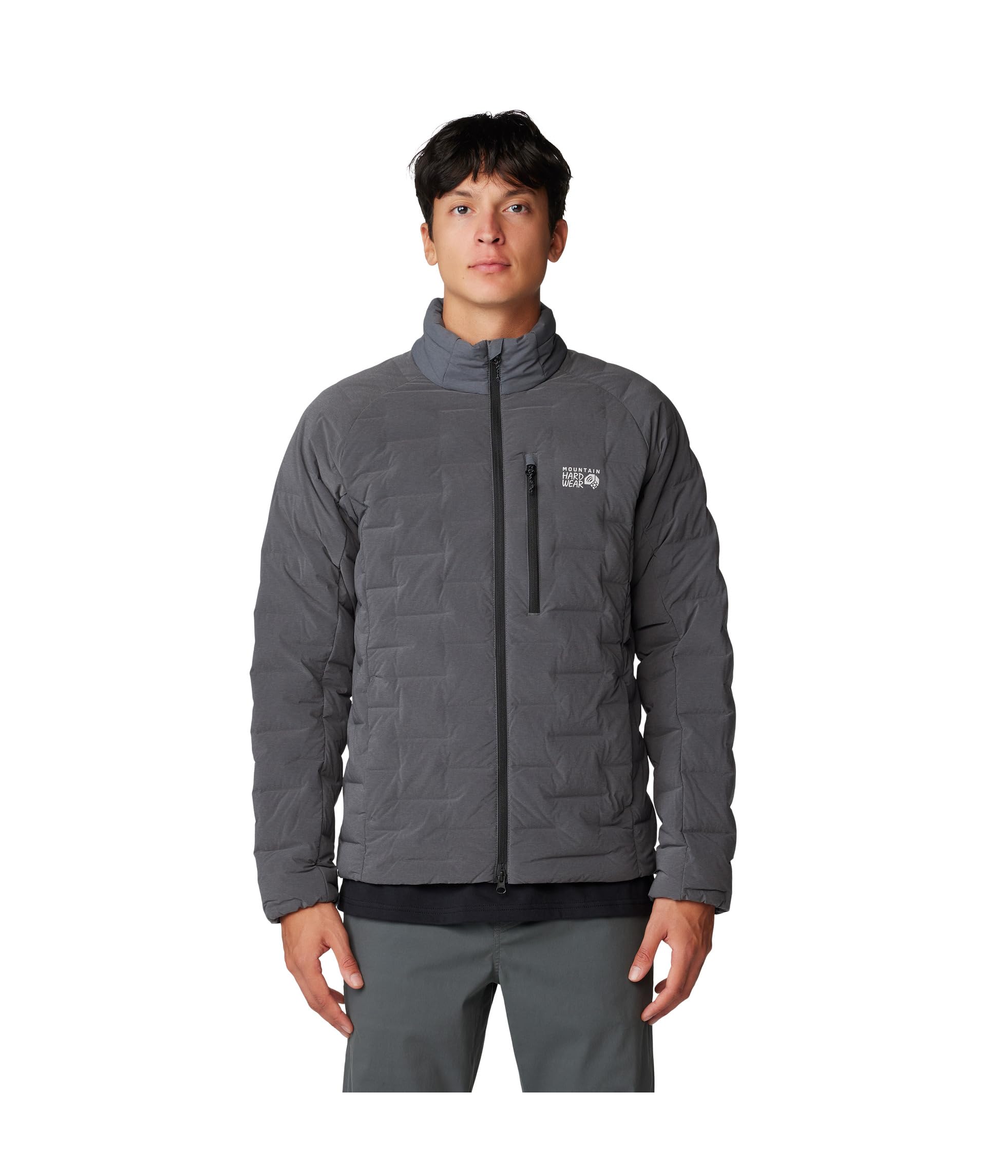 

Куртка Mountain Hardwear StretchDown Jacket, цвет Volcanic Heather