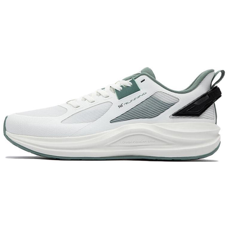 

361° Износостойкие дышащие низкие повседневные кроссовки для бега, мужские, белые, зеленые, черные