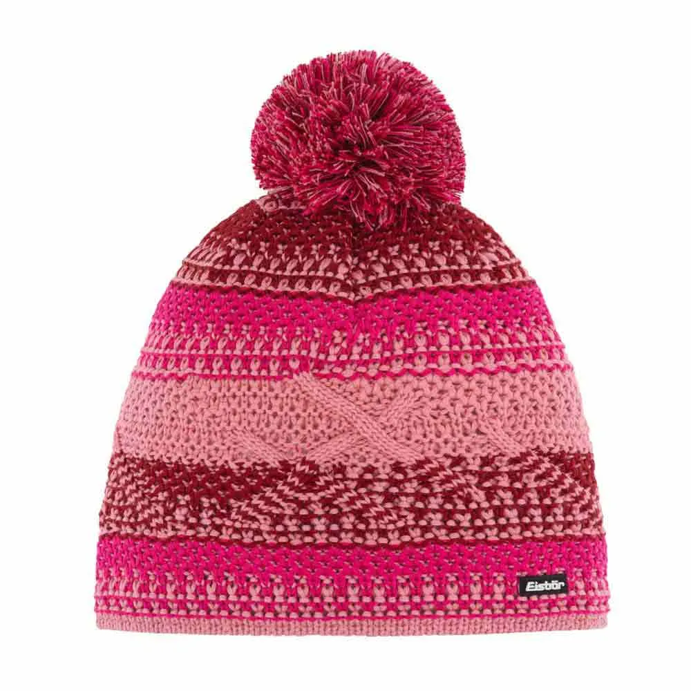 

Шапка Eisbar Brock Pompon MÜ, розовый