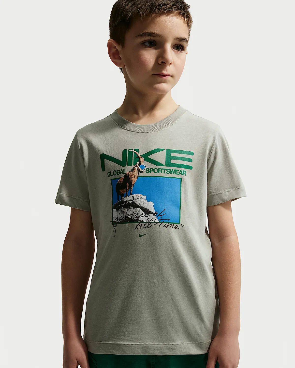 Детская футболка Nike Sportswear, Spruce Fog