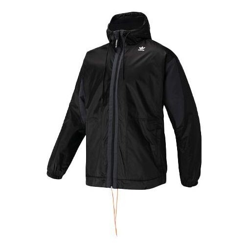 

Куртка adidas originals Pt3 Hd Pf Jkt Athleisure Casual Sports Windproof Wear-resistant Hooded Jacket Black, черный