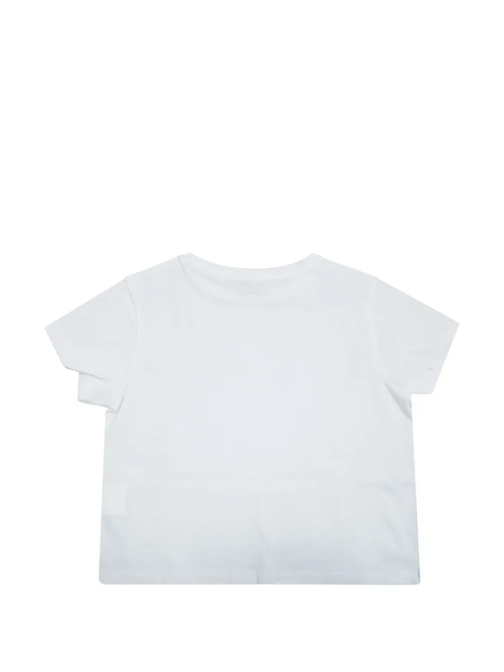 Укороченная футболка с логотипом Stella Mccartney Kids, белый — фото 2
